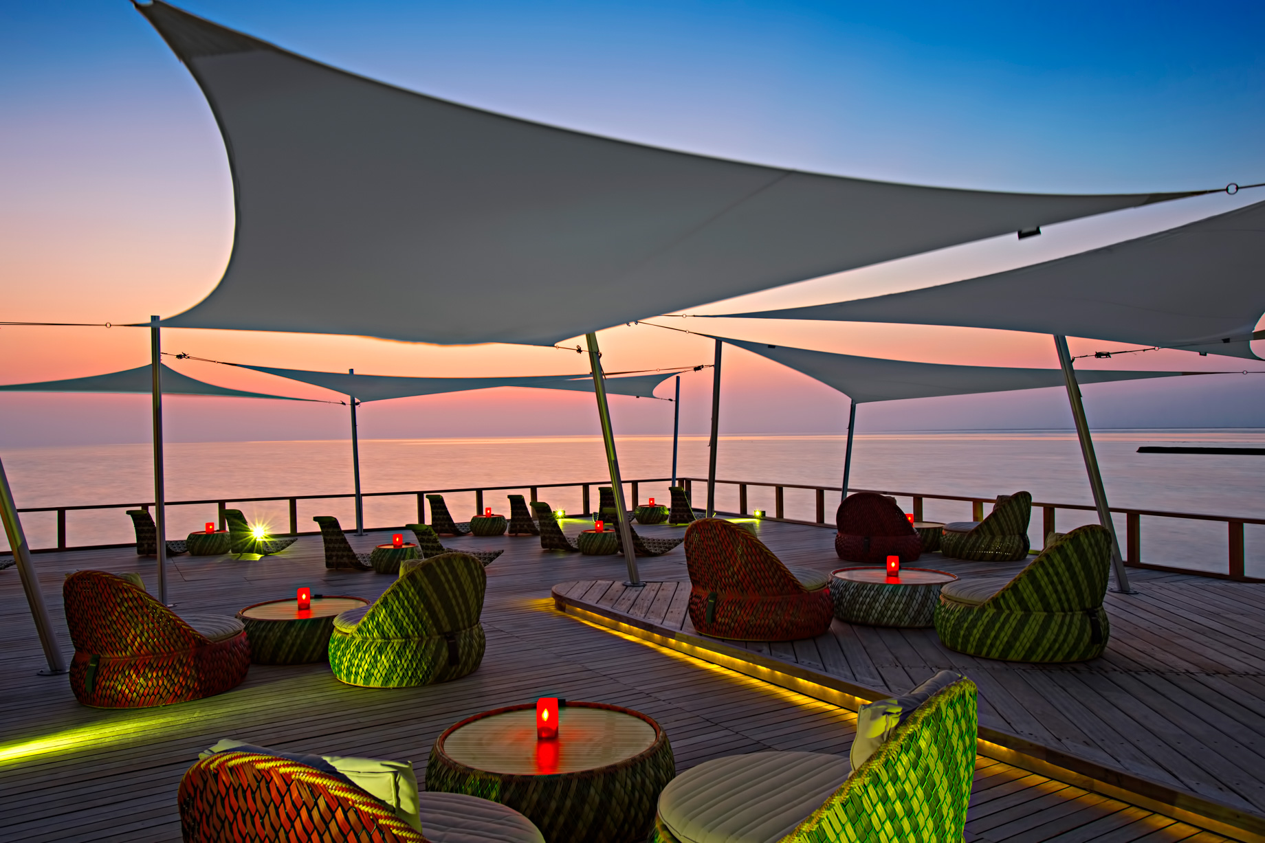 Velassaru Maldives Resort – South Male Atoll, Maldives – Chill Bar Sunset