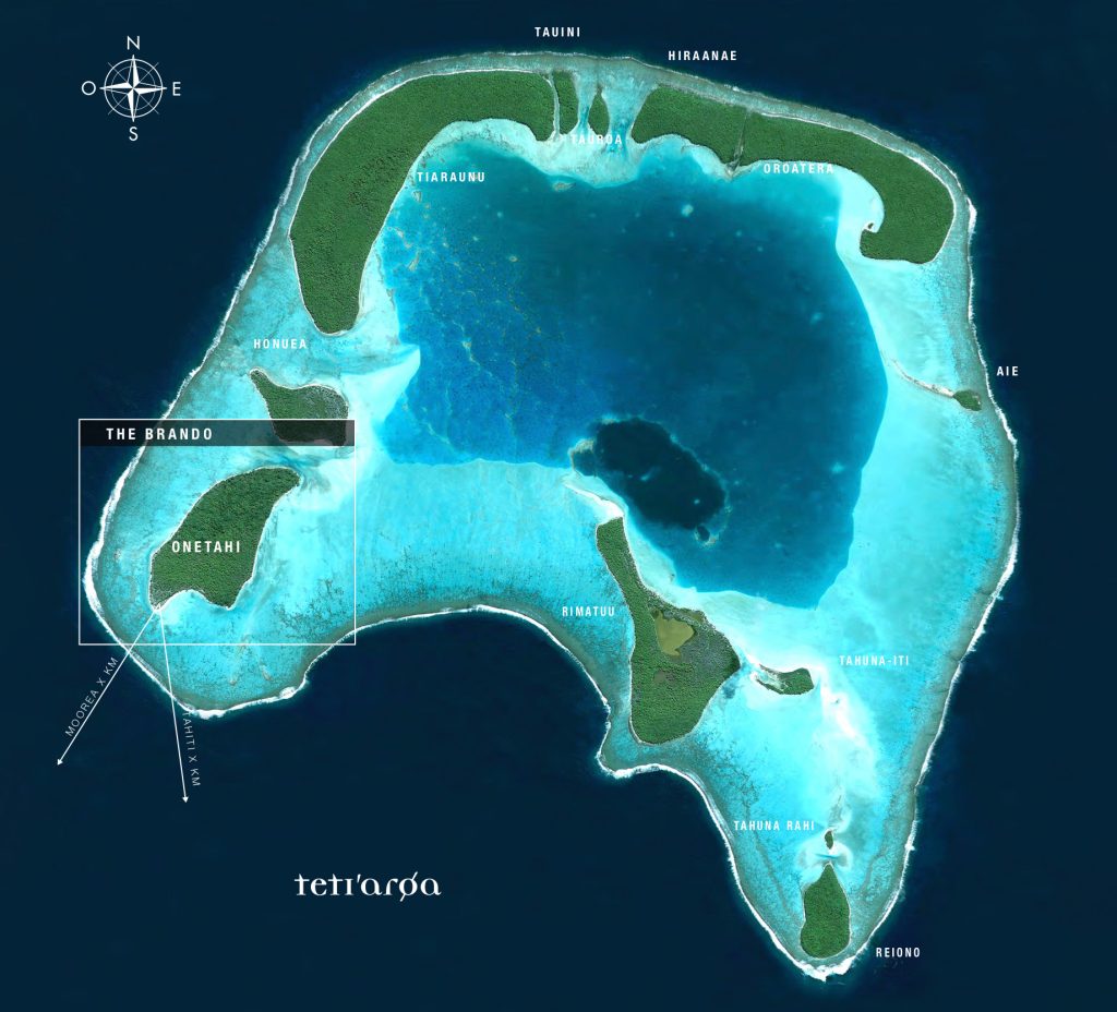 The Brando Resort - Tetiaroa Private Island, French Polynesia - Location