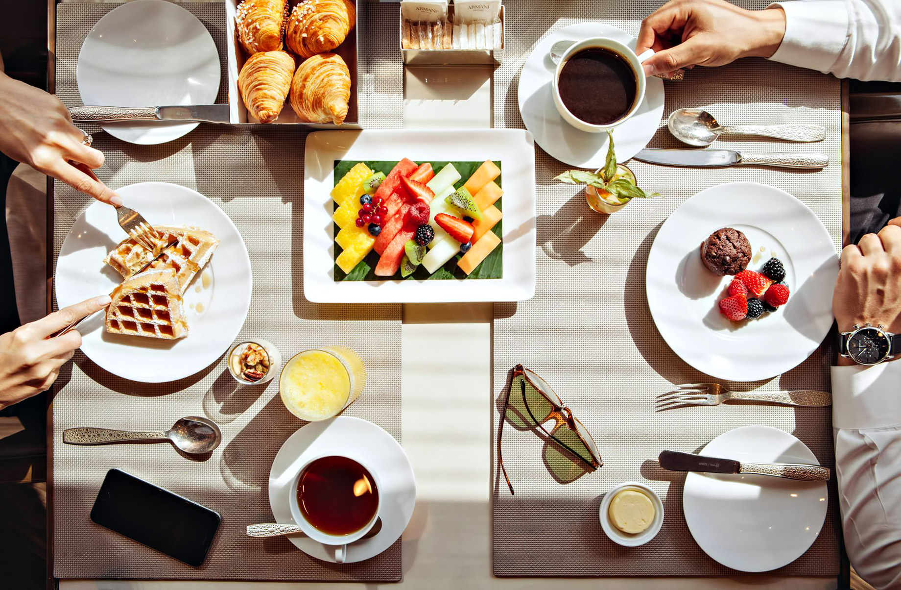 Armani Hotel Dubai – Burj Khalifa, Dubai, UAE – Armani Breakfast