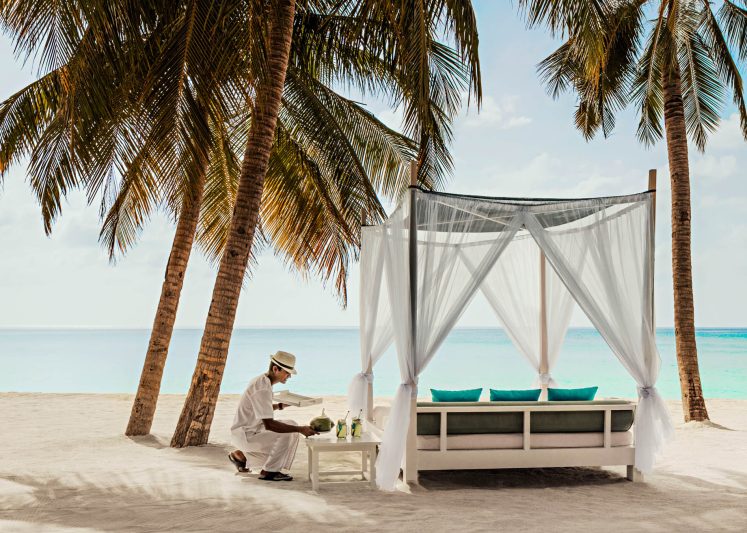 One&Only Reethi Rah Resort - North Male Atoll, Maldives - Beach Club Oceanfront Cabana