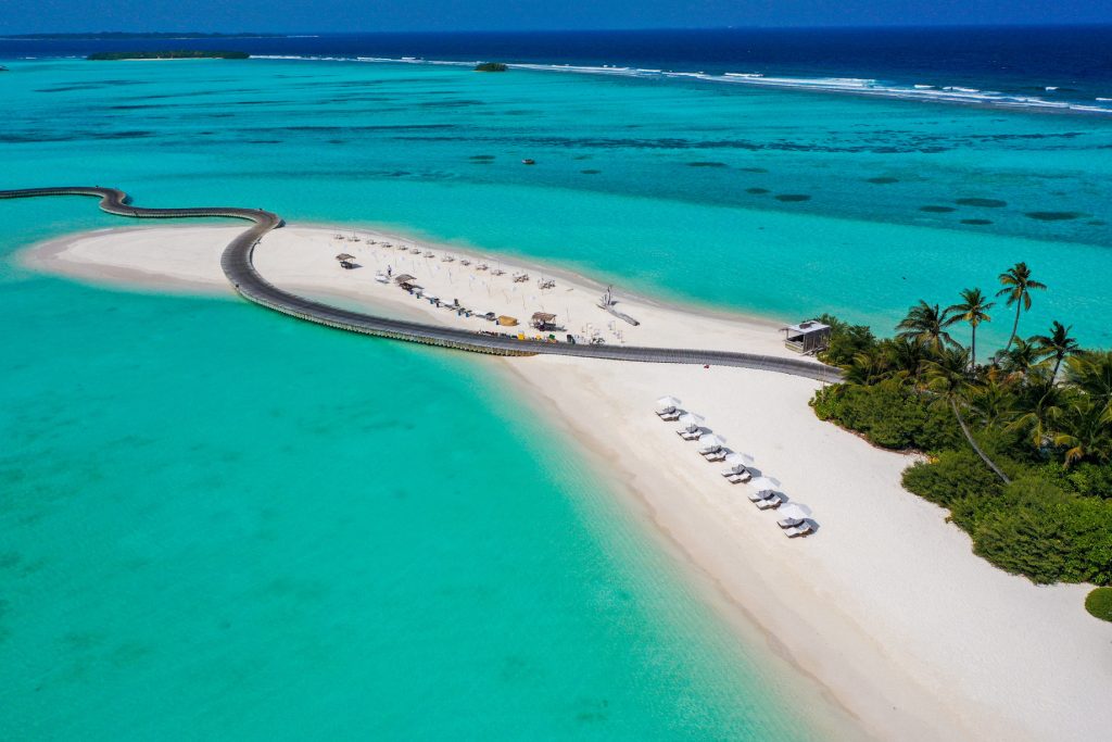 Soneva Jani Resort - Noonu Atoll, Medhufaru, Maldives - Jetty Beach Boardwalk