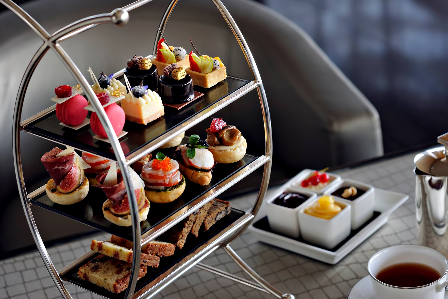 Armani Hotel Dubai – Burj Khalifa, Dubai, UAE – Armani Lounge Tea Experience