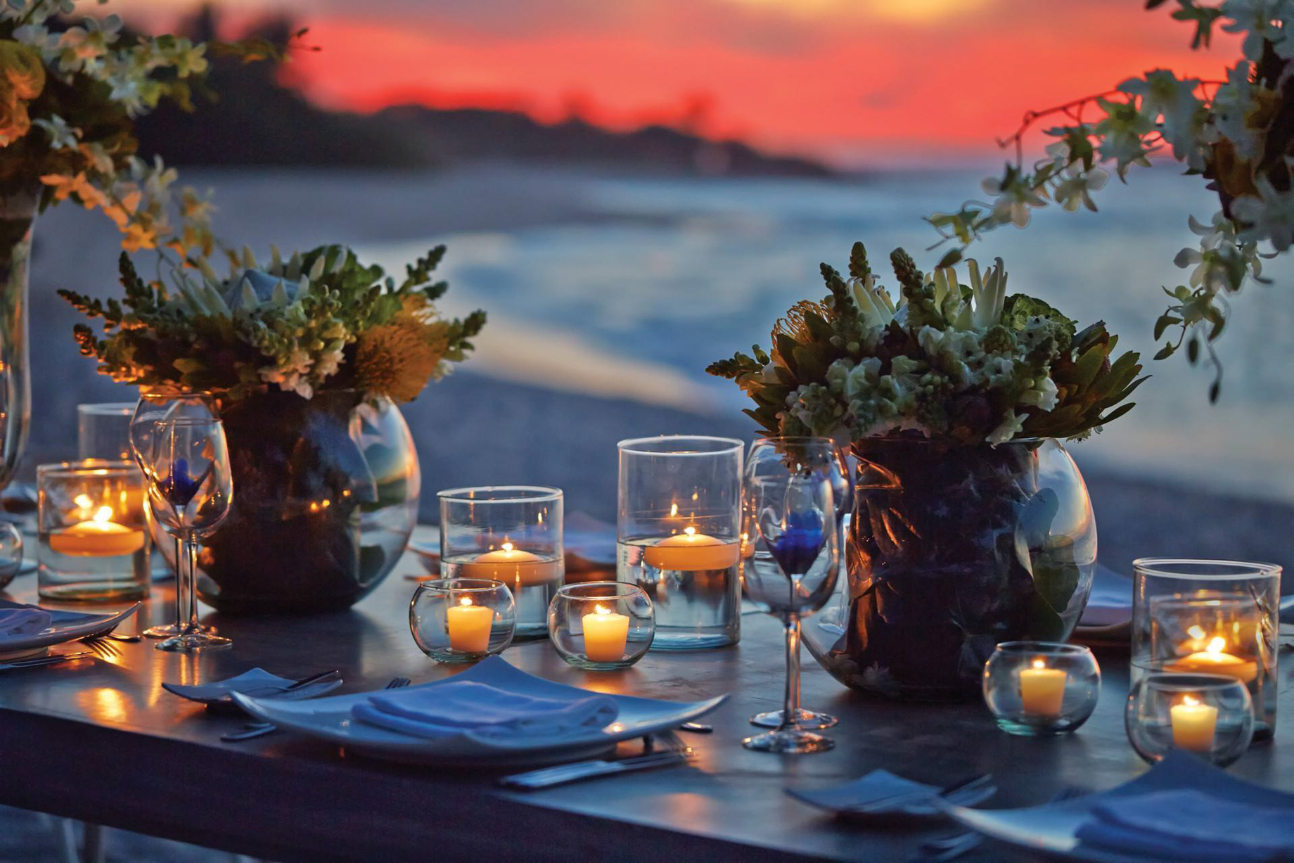 Four Seasons Resort Punta Mita – Nayarit, Mexico – Beachfront Sunset Dining