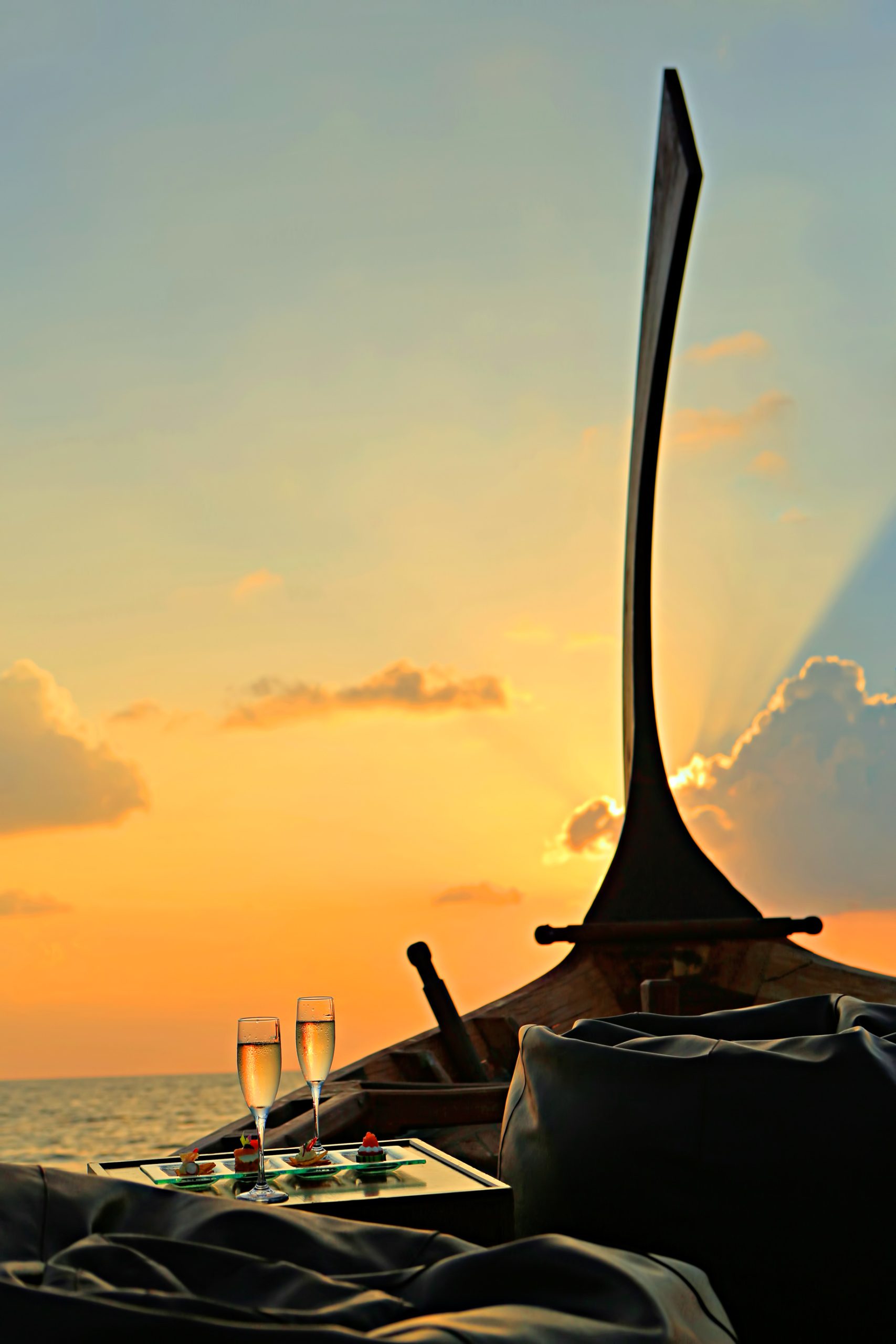 Velassaru Maldives Resort – South Male Atoll, Maldives – Boat Sunset