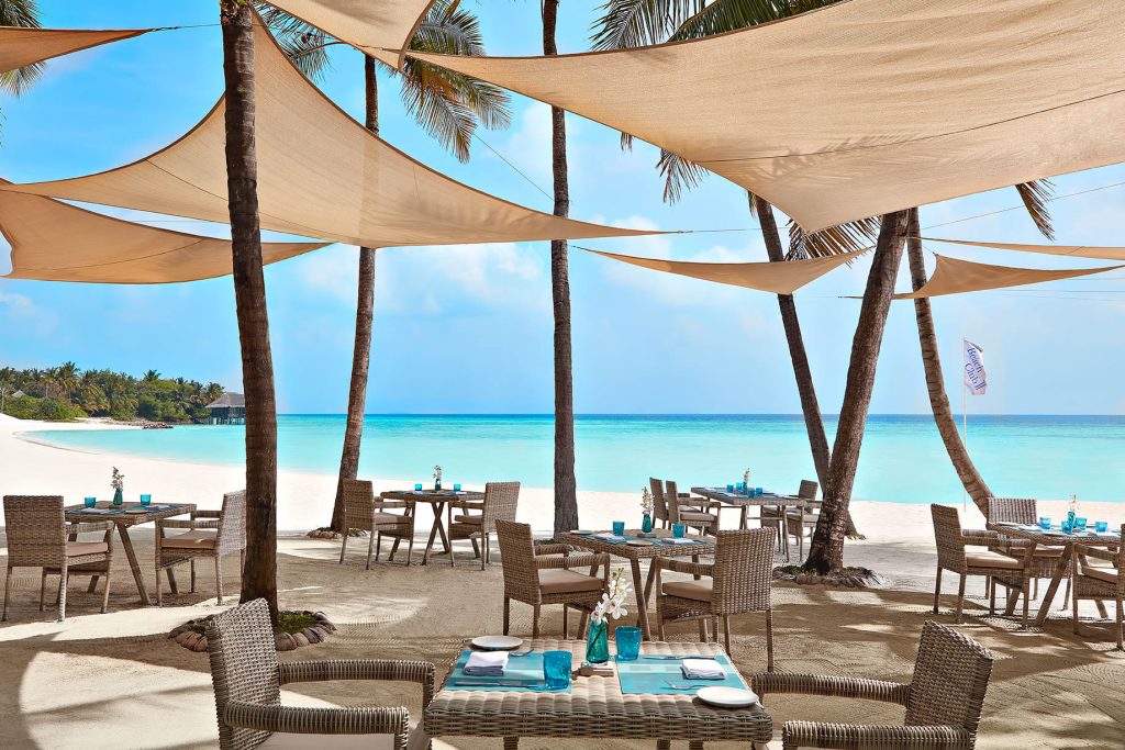 One&Only Reethi Rah Resort - North Male Atoll, Maldives - Oceanfront Beach Club Resturant
