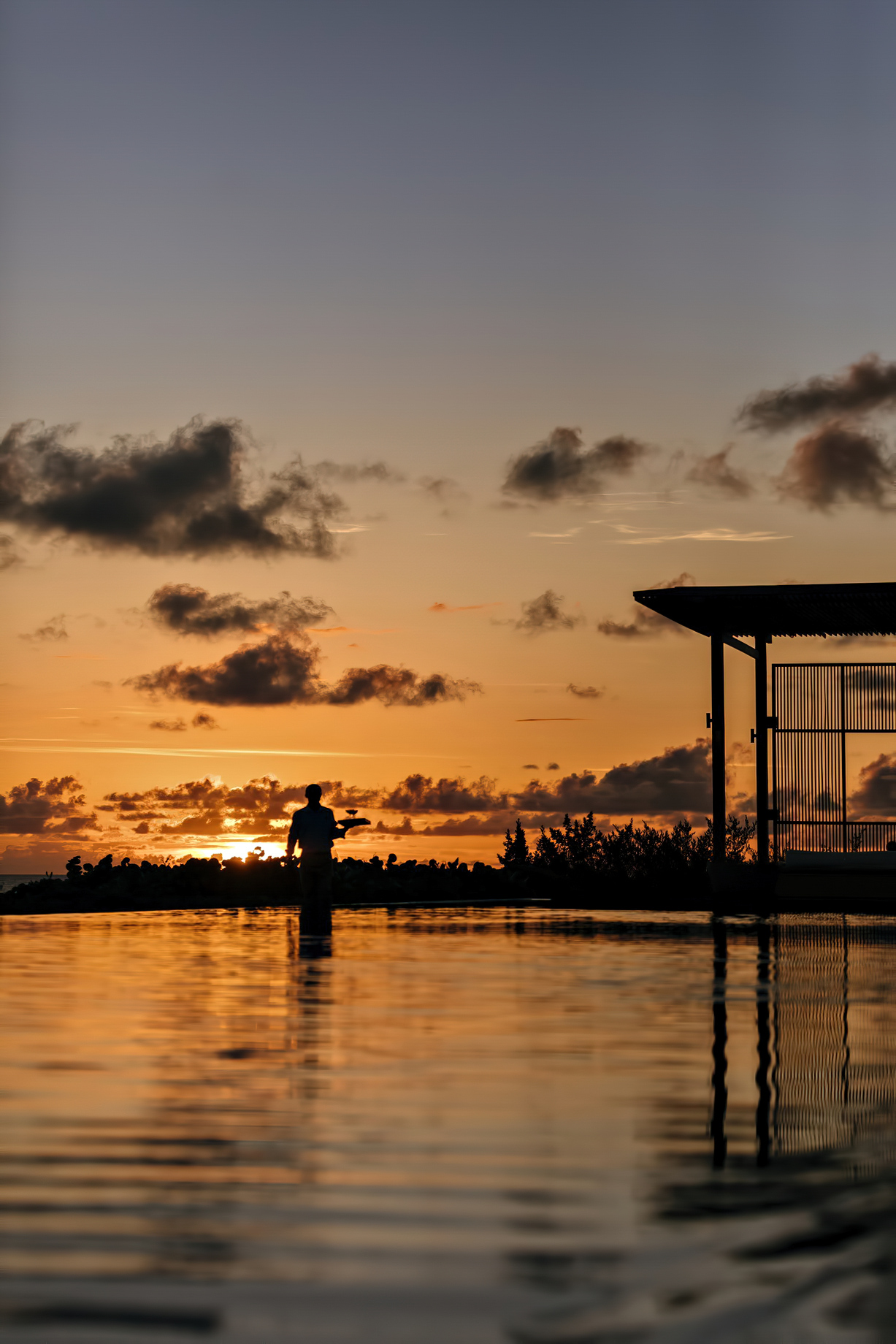 Amanyara Resort – Providenciales, Turks and Caicos Islands – Sunset Bar Service