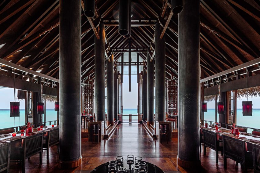 One&Only Reethi Rah Resort - North Male Atoll, Maldives - Fire Resturant