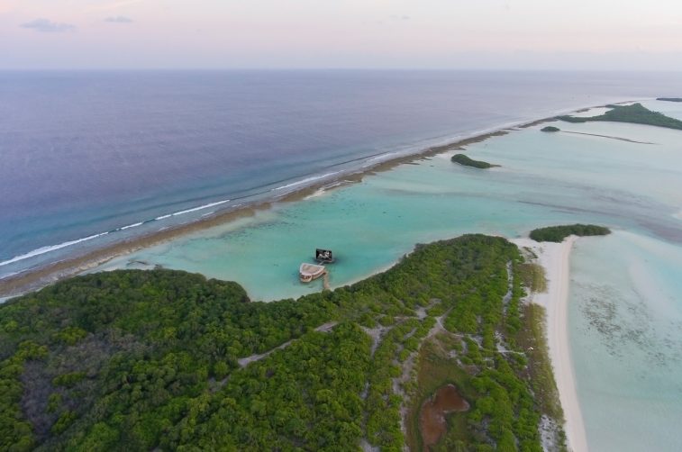 Soneva Jani Resort - Noonu Atoll, Medhufaru, Maldives - Cinema Paradiso Aerial