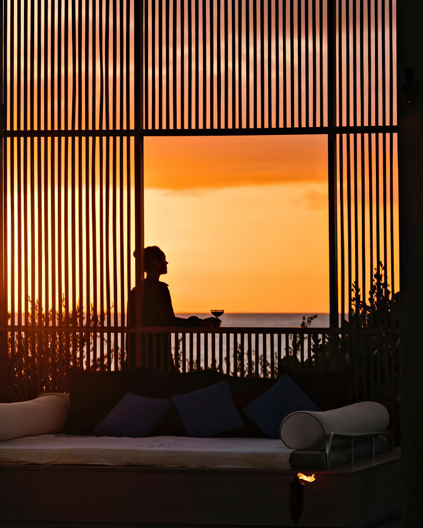 Amanyara Resort – Providenciales, Turks and Caicos Islands – Sunset Cocktail