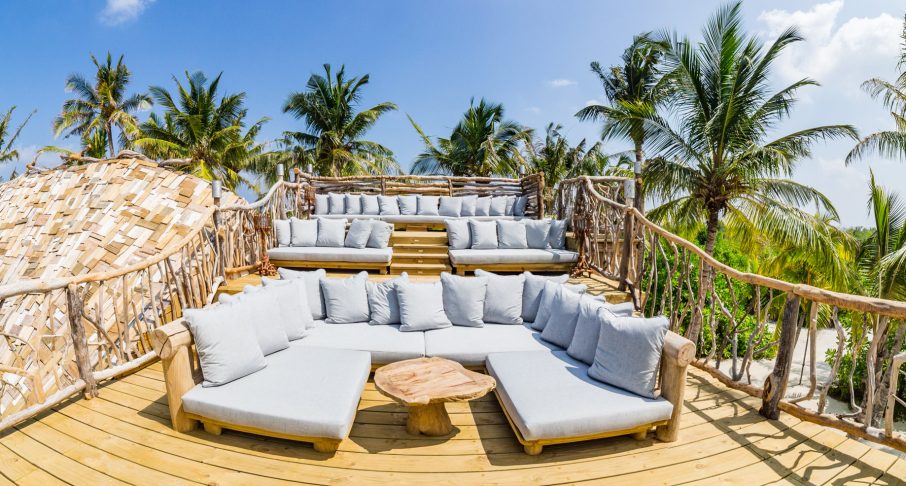 Soneva Jani Resort - Noonu Atoll, Medhufaru, Maldives - Crab Shack Rooftop Deck Lounge