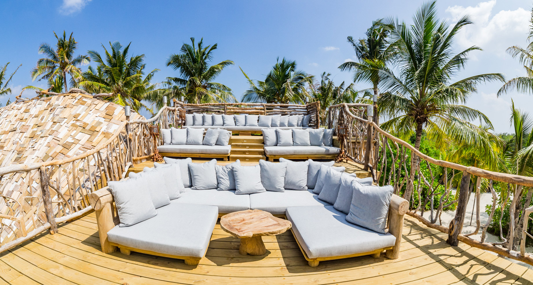 Soneva Jani Resort - Noonu Atoll, Medhufaru, Maldives - Crab Shack Rooftop Deck Lounge