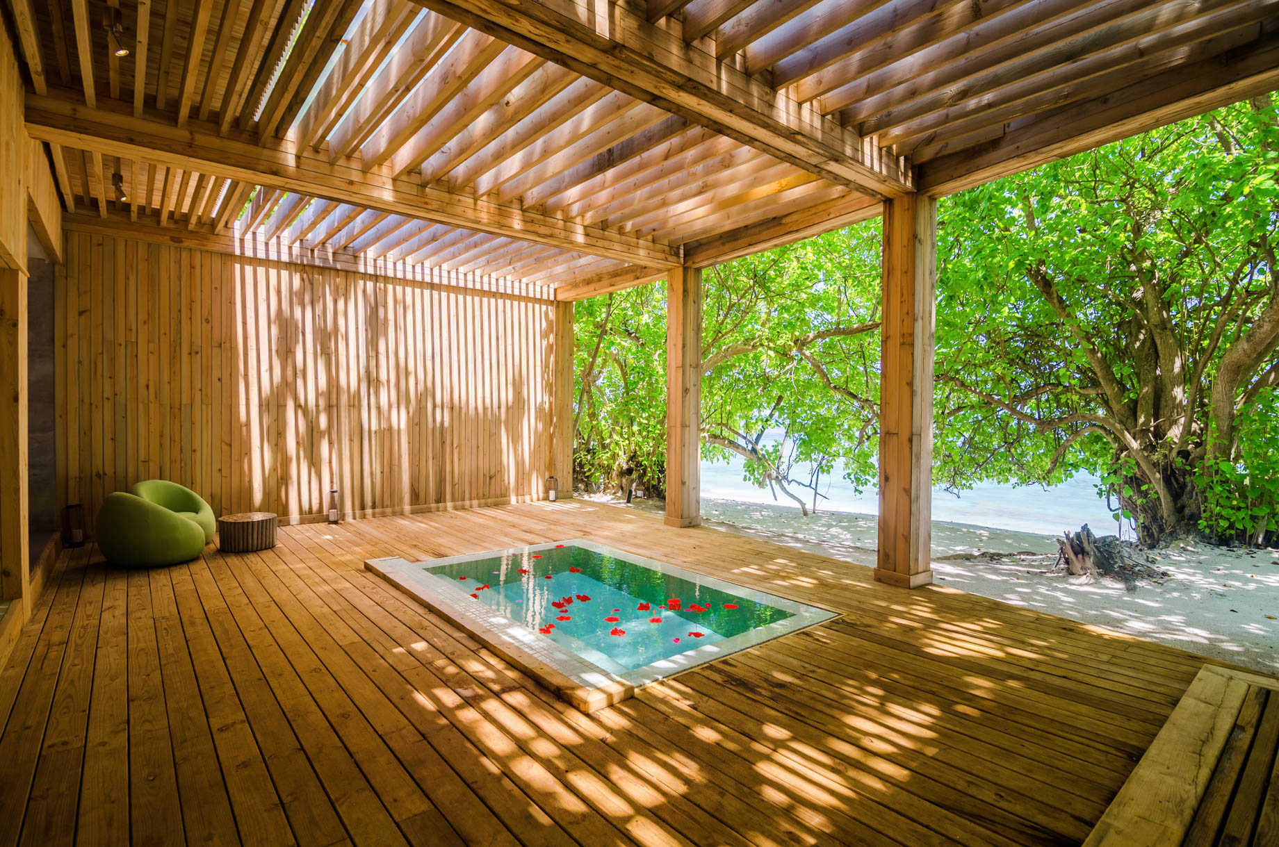 Amilla Fushi Resort and Residences – Baa Atoll, Maldives – Javvu Spa Wellness Deck