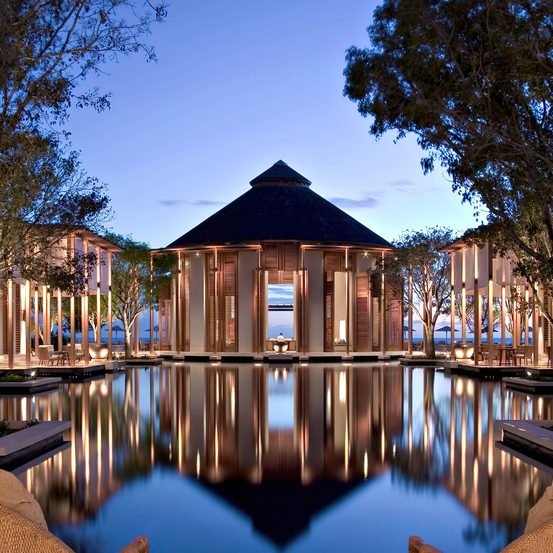 Amanyara Resort - Providenciales, Turks and Caicos Islands - Resort at Dusk