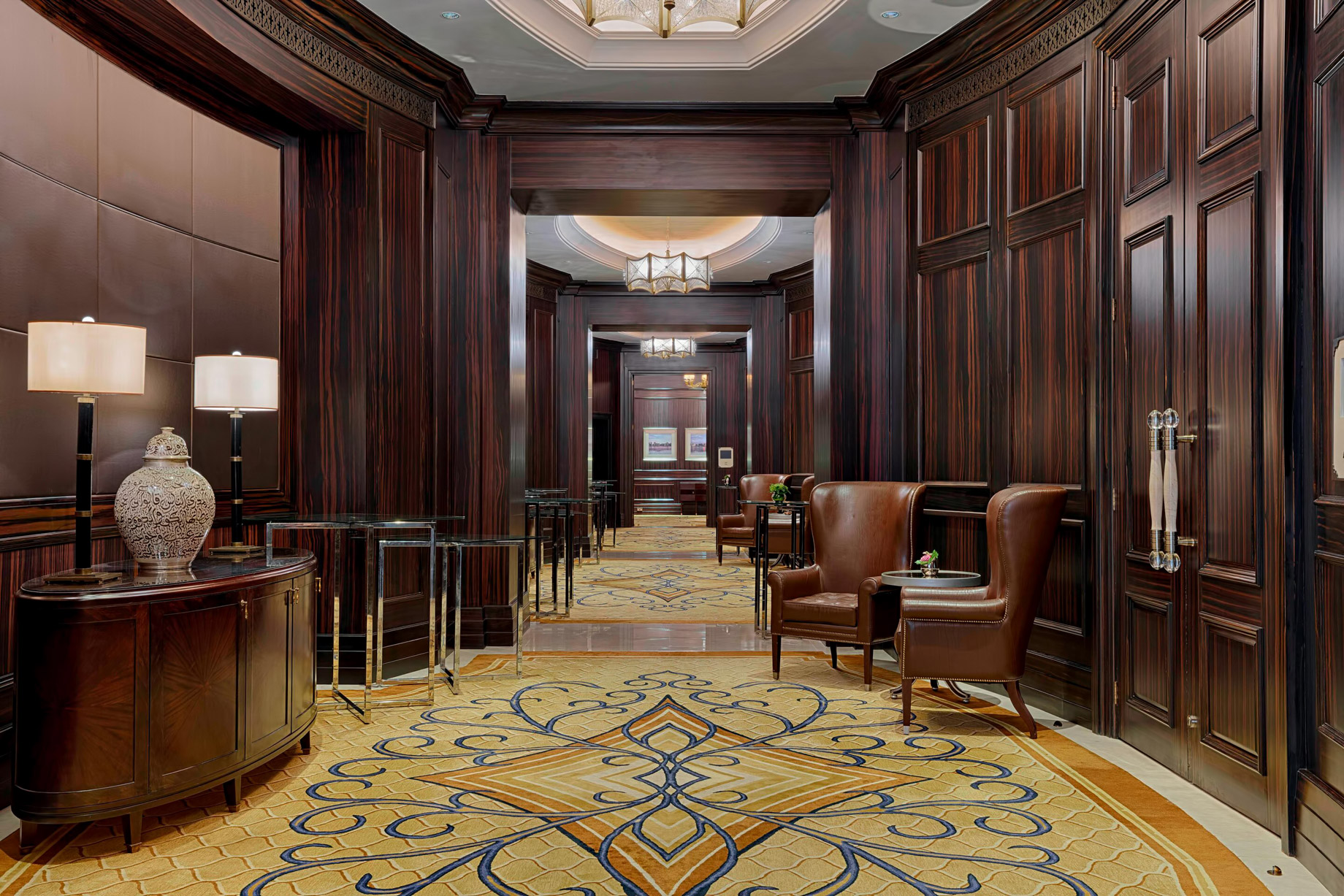 The St. Regis Abu Dhabi Hotel – Abu Dhabi, United Arab Emirates – Pre Function Area