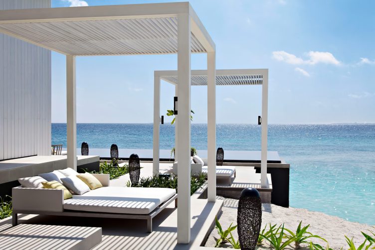 Cheval Blanc Randheli Resort - Noonu Atoll, Maldives - Beachfront Villa Infinity Pool Deck