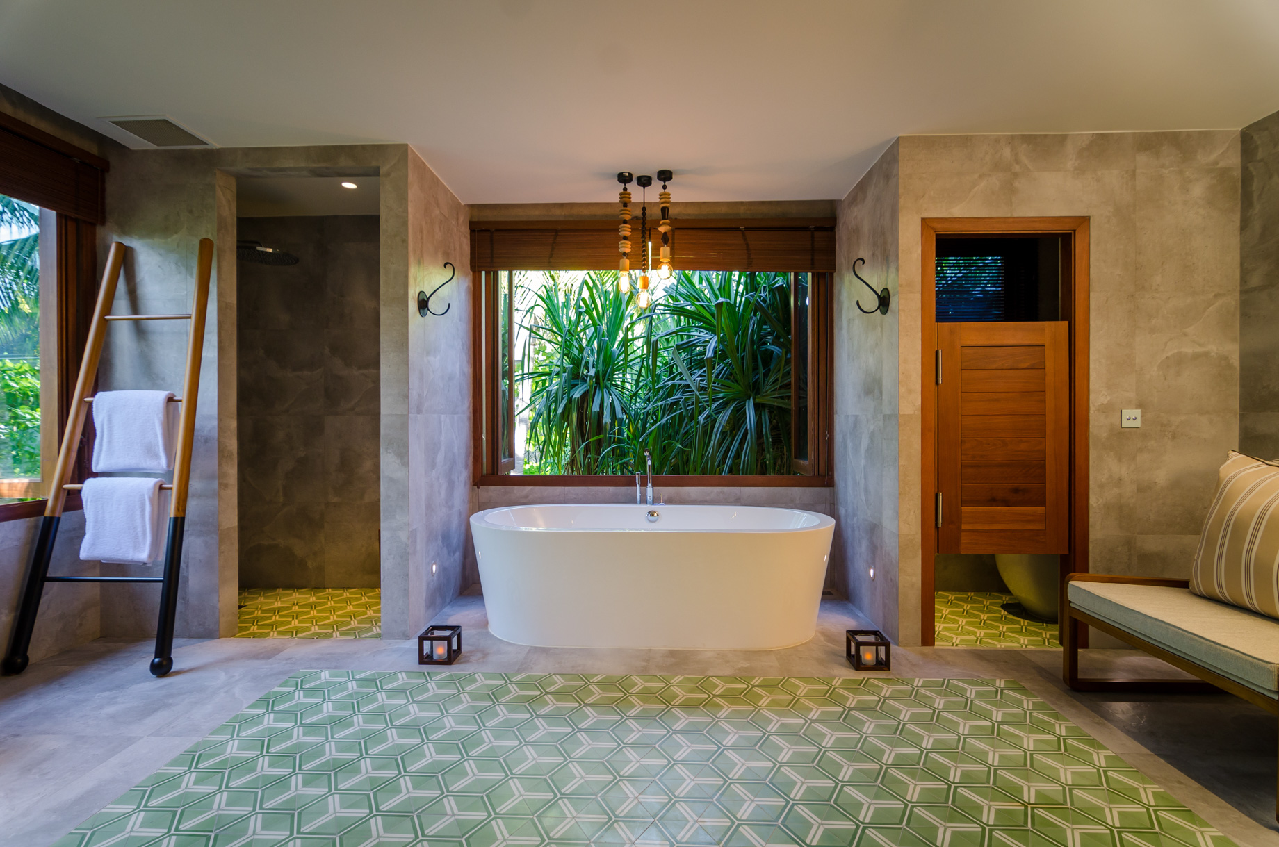 Amilla Fushi Resort and Residences - Baa Atoll, Maldives - Treetop Pool Villa Bathroom