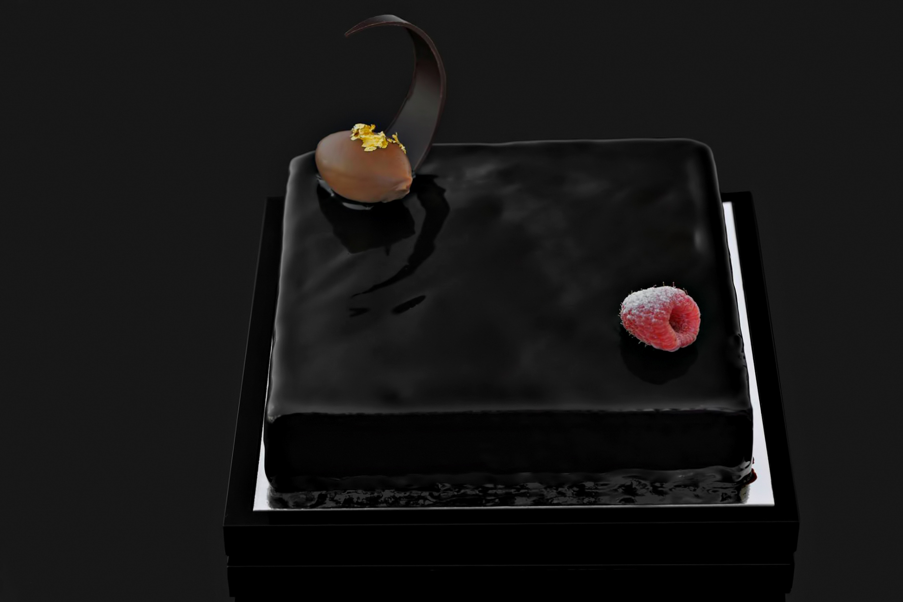 Armani Hotel Dubai – Burj Khalifa, Dubai, UAE – Armani Signature Black Forest Cake