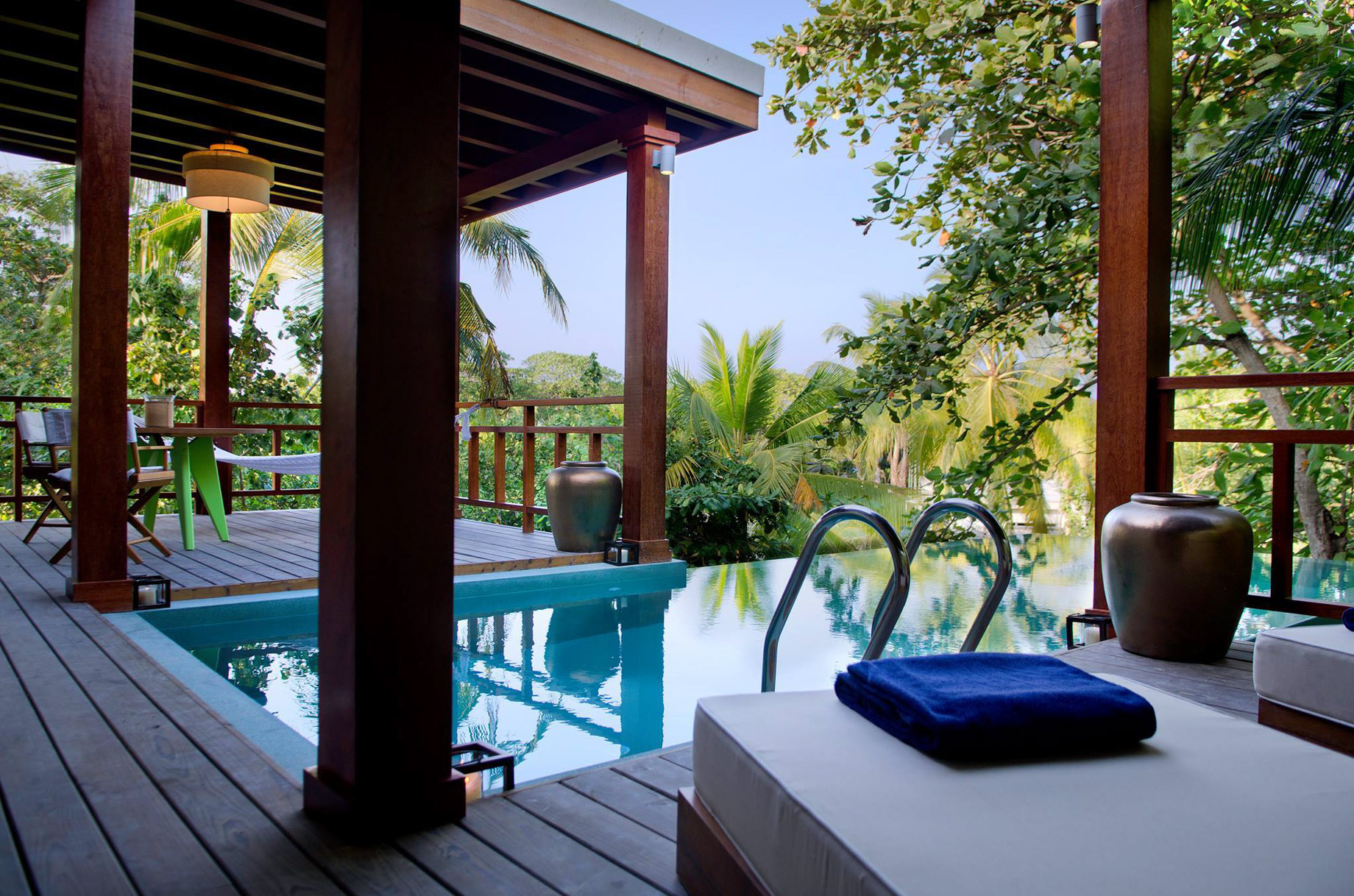 Amilla Fushi Resort and Residences – Baa Atoll, Maldives – Treetop Pool Villa Deck