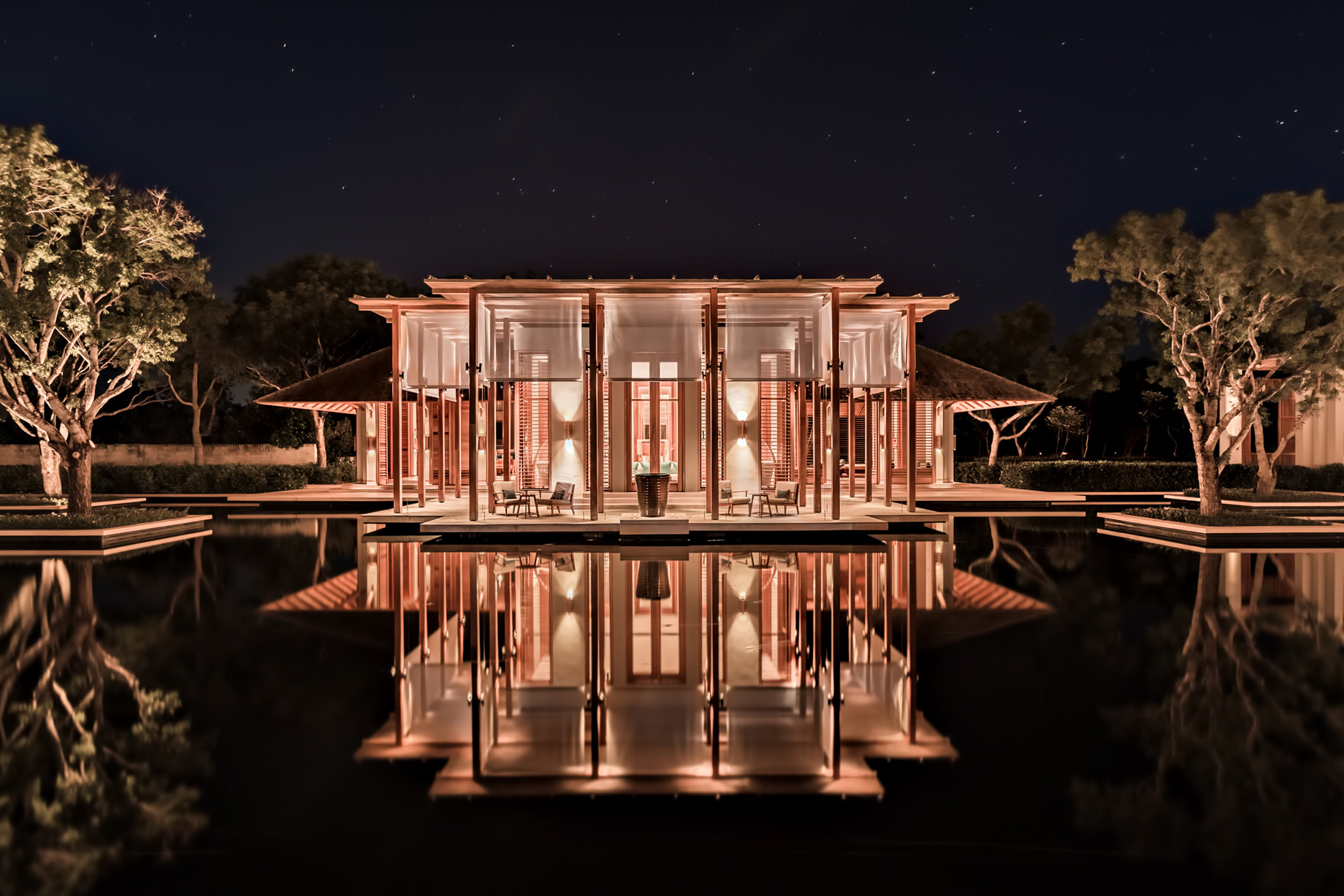 Amanyara Resort – Providenciales, Turks and Caicos Islands – Resort Night