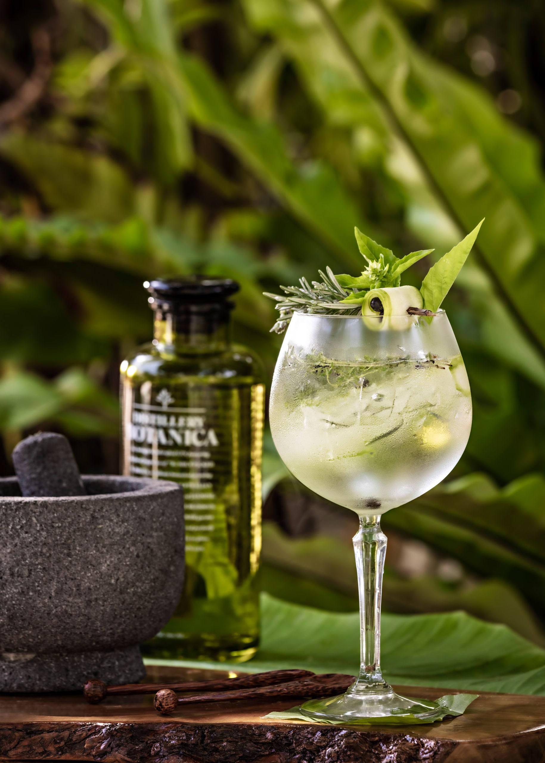 One&Only Reethi Rah Resort – North Male Atoll, Maldives – GinBar Sacred Tree Restaurant Cocktail