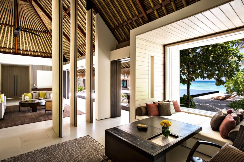 Cheval Blanc Randheli Resort - Noonu Atoll, Maldives - Island Villa Living Room