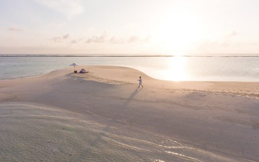Soneva Jani Resort - Noonu Atoll, Medhufaru, Maldives - Beach Picnic Sunset