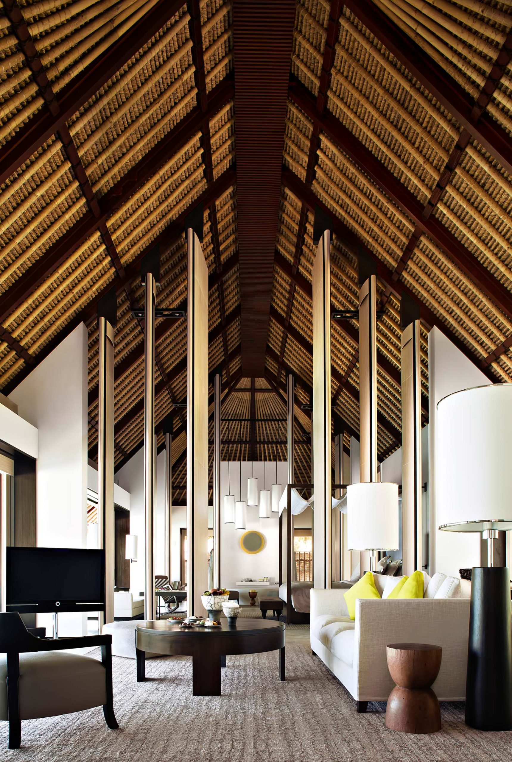 Cheval Blanc Randheli Resort – Noonu Atoll, Maldives – Private Villa Living Room