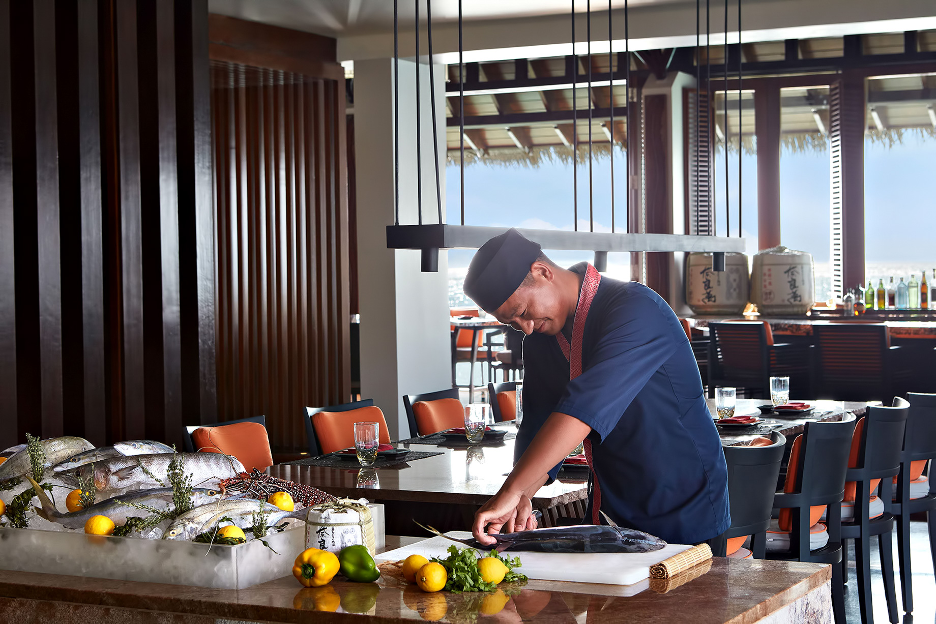 One&Only Reethi Rah Resort – North Male Atoll, Maldives – Tapasake Sushi Chef