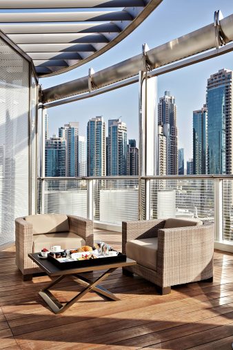 Armani Hotel Dubai - Burj Khalifa, Dubai, UAE - Armani Private Balcony
