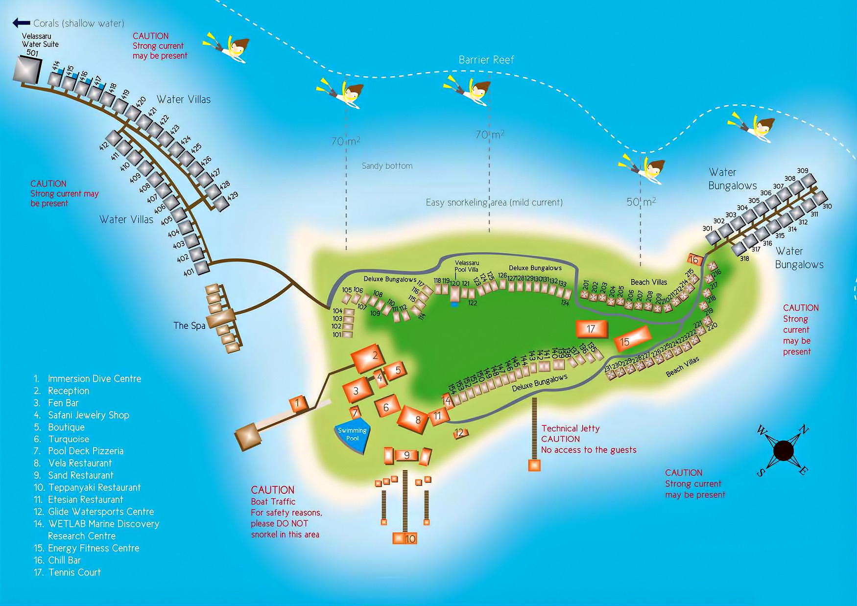Velassaru Maldives Resort – South Male Atoll, Maldives – Map