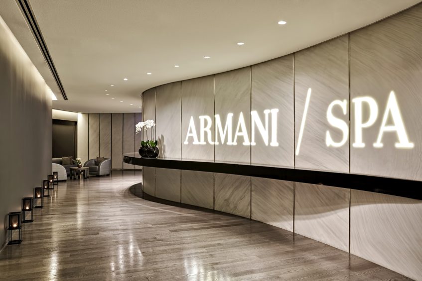 Armani Hotel Dubai - Burj Khalifa, Dubai, UAE - Armani SPA Lounge