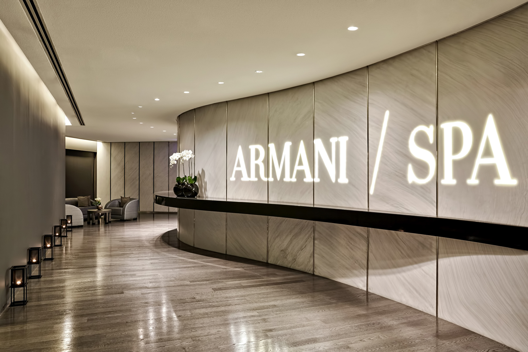 Armani Hotel Dubai – Burj Khalifa, Dubai, UAE – Armani SPA Lounge