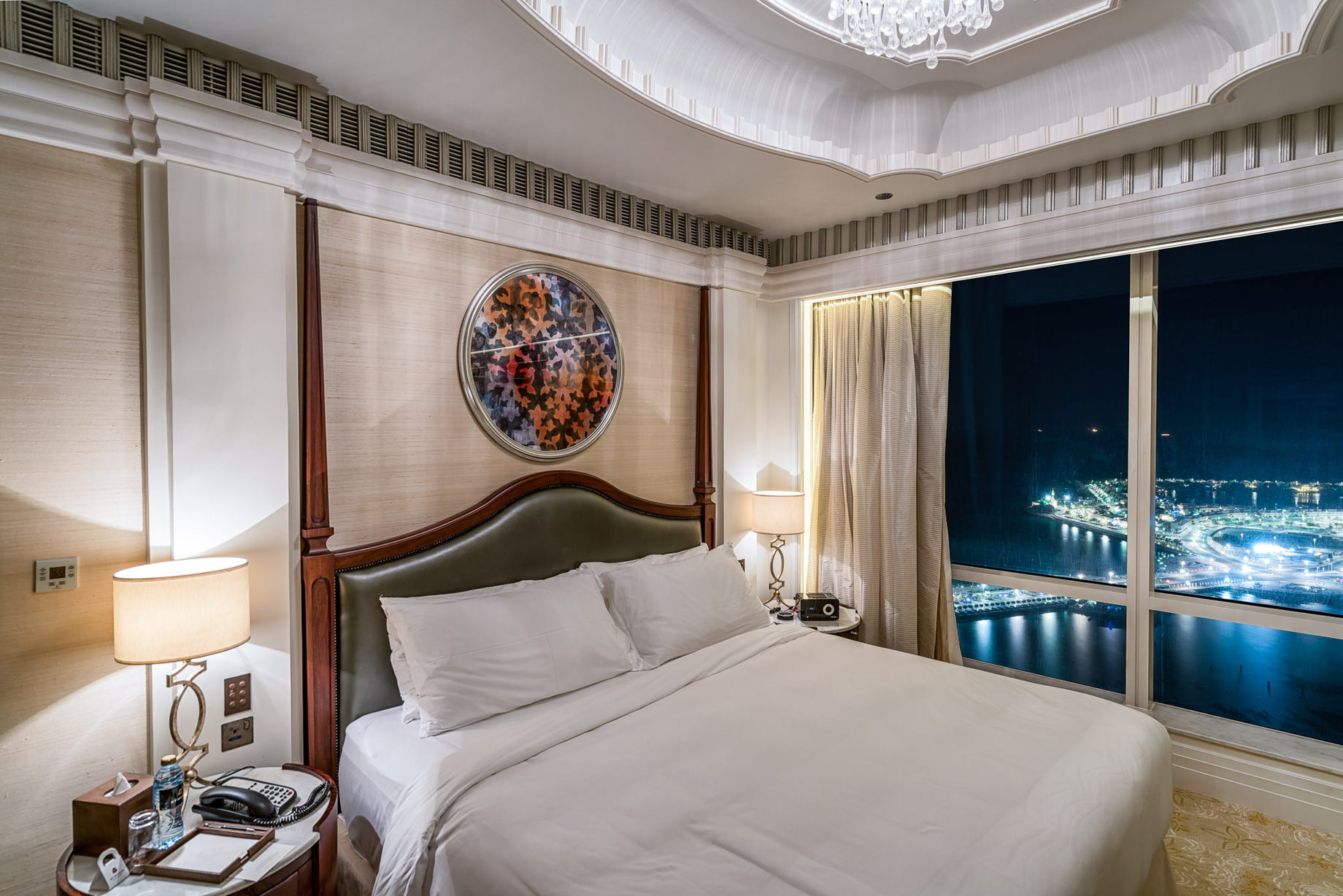 The St. Regis Abu Dhabi Hotel – Abu Dhabi, United Arab Emirates – Grand Deluxe Suite Night View