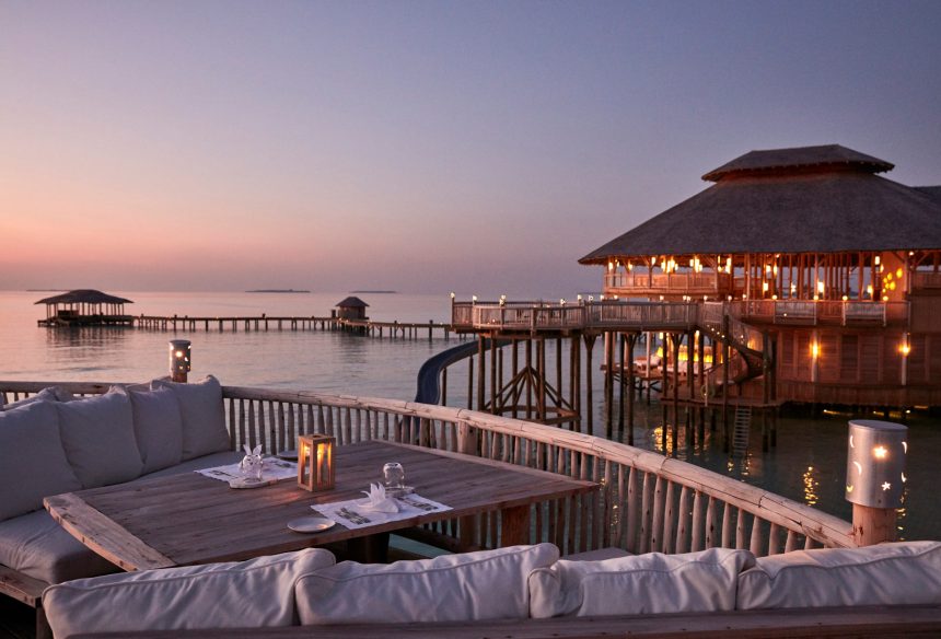 Soneva Jani Resort - Noonu Atoll, Medhufaru, Maldives - So Starstruck Overwater Dining Sunset