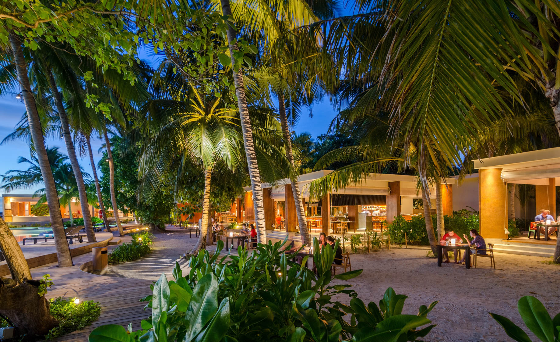 Amilla Fushi Resort and Residences – Baa Atoll, Maldives – Baazaar Dining Night