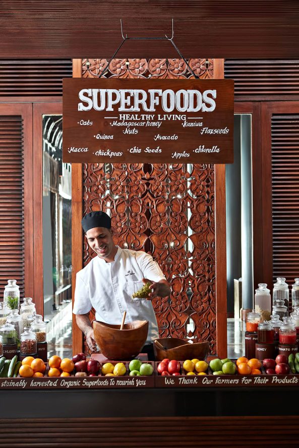 One&Only Reethi Rah Resort - North Male Atoll, Maldives - Resturant Superfoods
