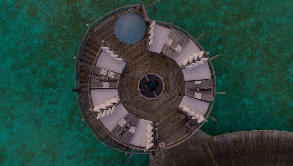 Soneva Jani Resort - Noonu Atoll, Medhufaru, Maldives - So Starstruck Deck Telescope Overhead Aerial