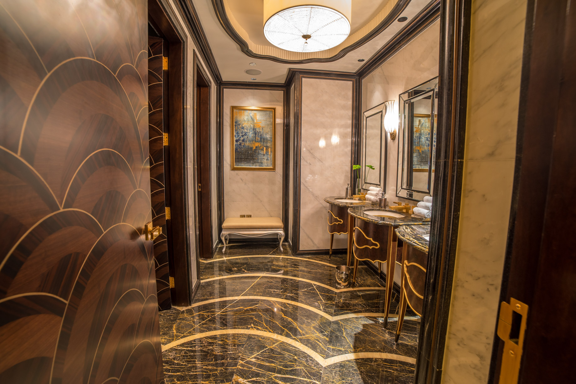 The St. Regis Abu Dhabi Hotel – Abu Dhabi, United Arab Emirates – Exceptionally Luxurious Bathroom Decor