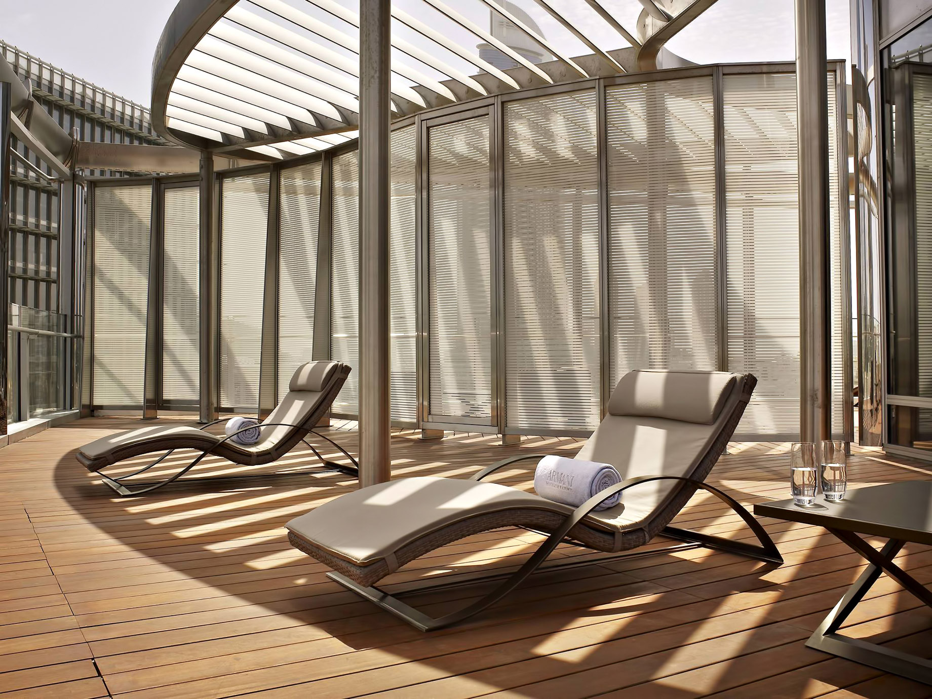 Armani Hotel Dubai – Burj Khalifa, Dubai, UAE – Armani Private Balcony