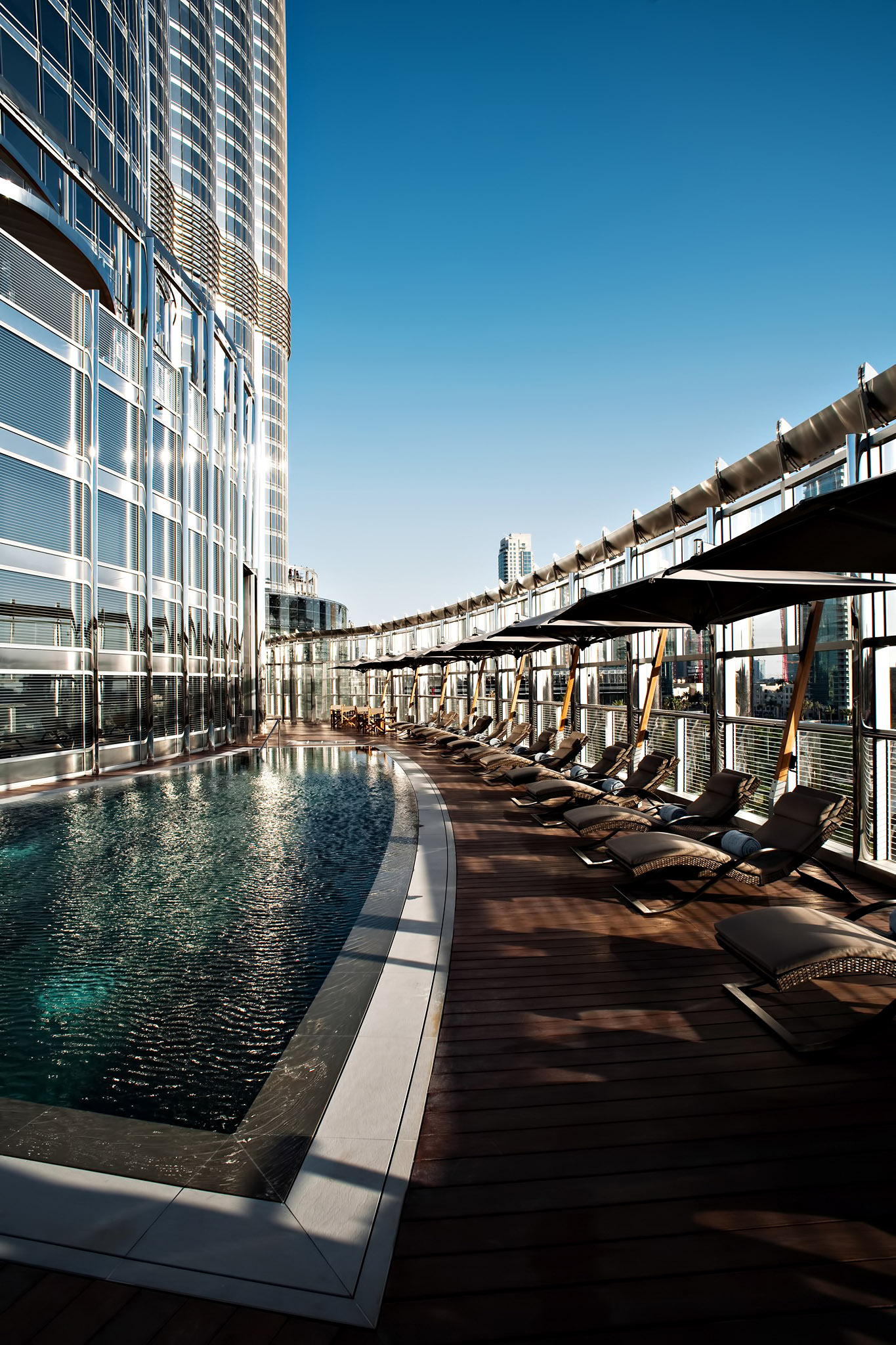 Armani Hotel Dubai – Burj Khalifa, Dubai, UAE – Armani Outdoor Pool