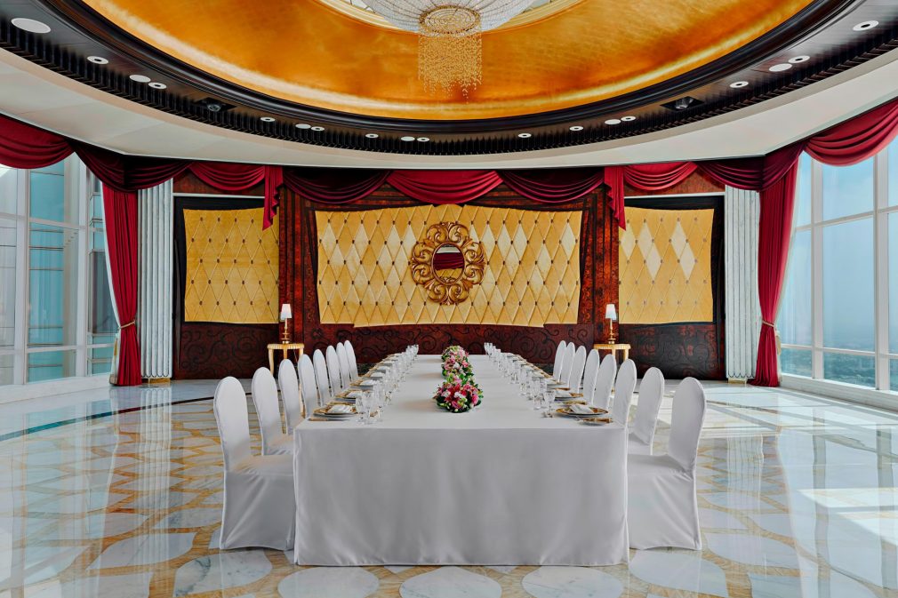The St. Regis Abu Dhabi Hotel - Abu Dhabi, United Arab Emirates - Abu Dhabi Suite Private Banquet
