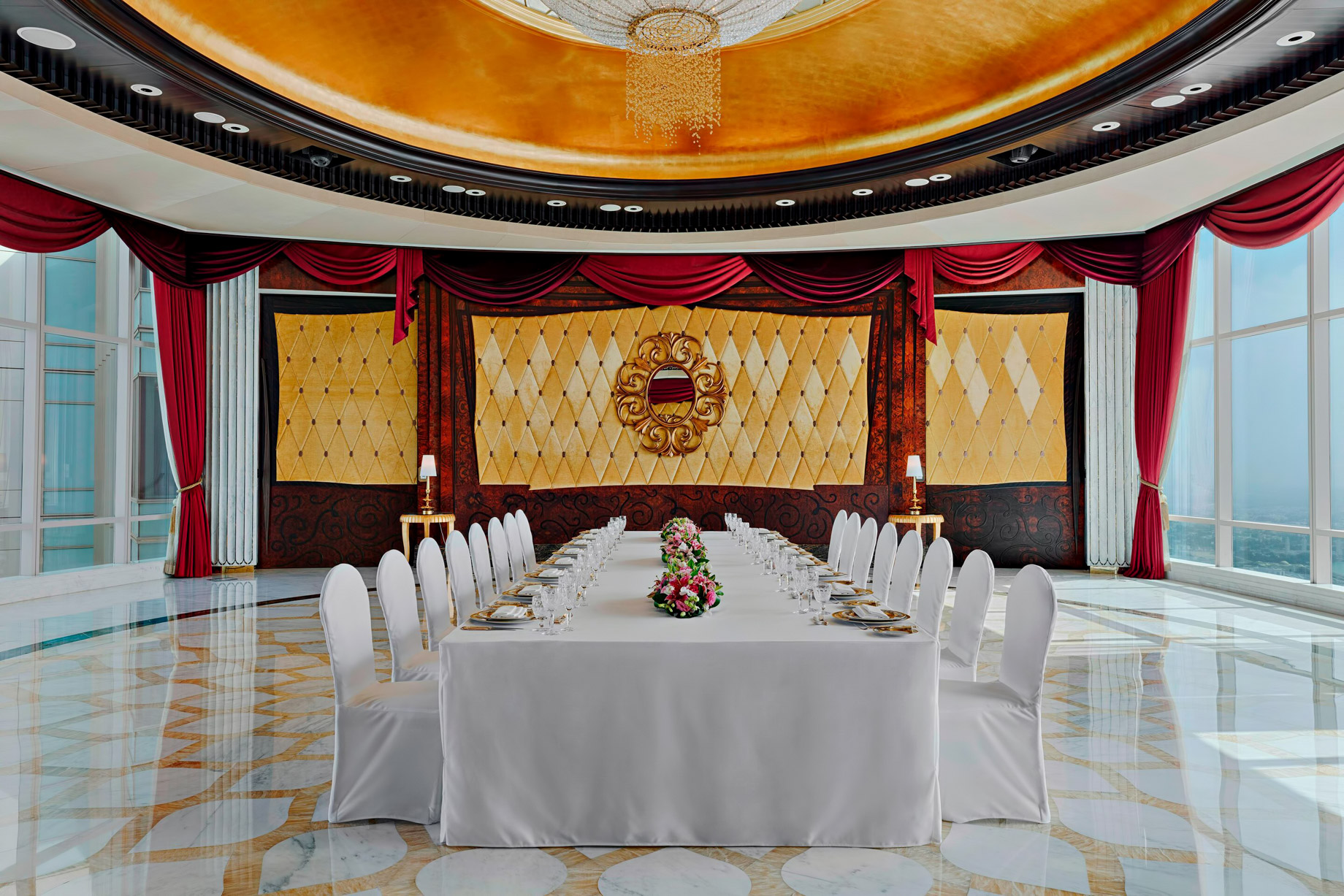 The St. Regis Abu Dhabi Hotel – Abu Dhabi, United Arab Emirates – Abu Dhabi Suite Private Banquet
