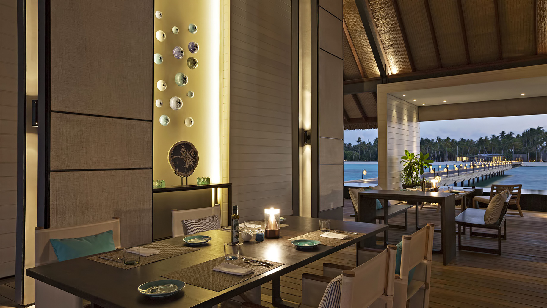 Cheval Blanc Randheli Resort – Noonu Atoll, Maldives – Deelani Restaurant Sunset