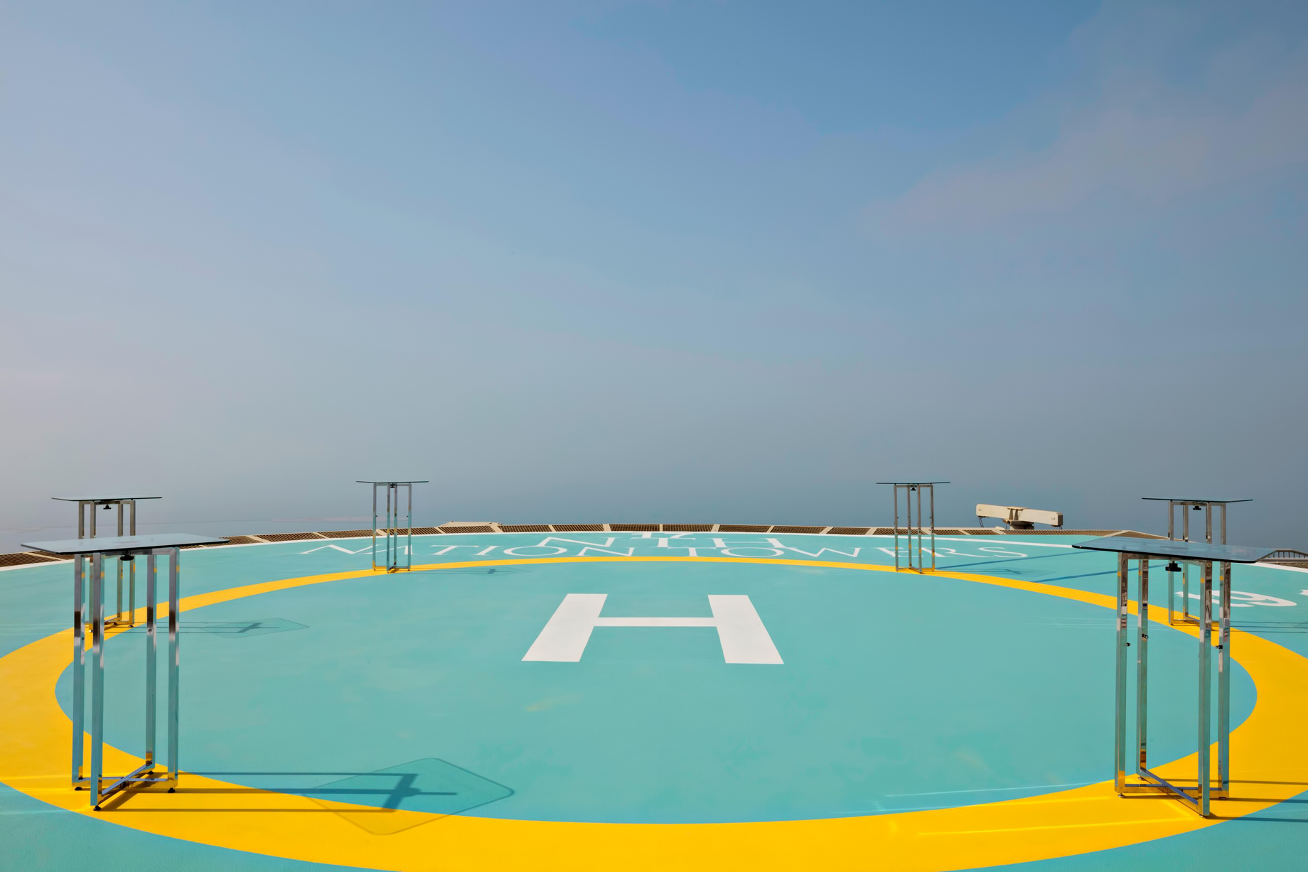 The St. Regis Abu Dhabi Hotel - Abu Dhabi, United Arab Emirates - Rooftop Helipad