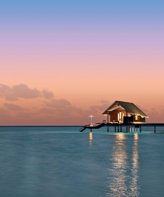 One&Only Reethi Rah Resort - North Male Atoll, Maldives - Overwater Villa Twilight