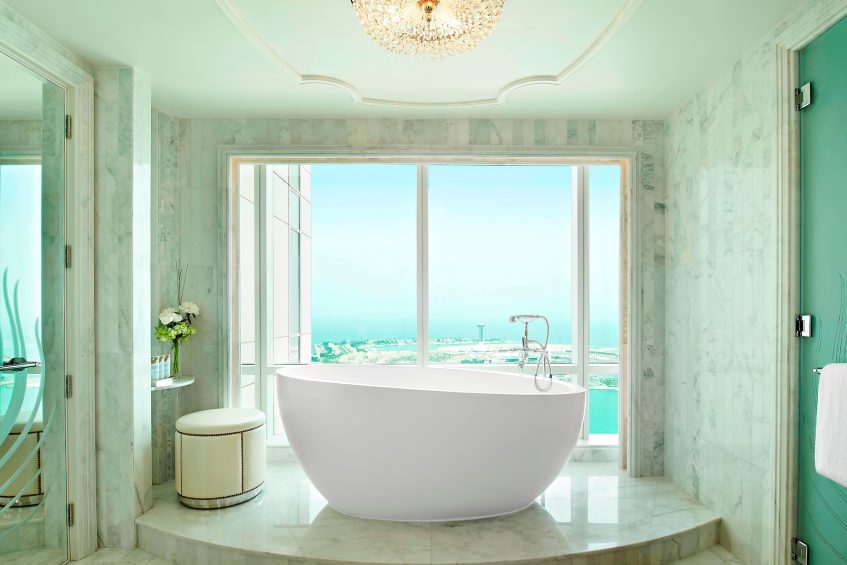 The St. Regis Abu Dhabi Hotel - Abu Dhabi, United Arab Emirates - Grand Deluxe Suite Bathroom