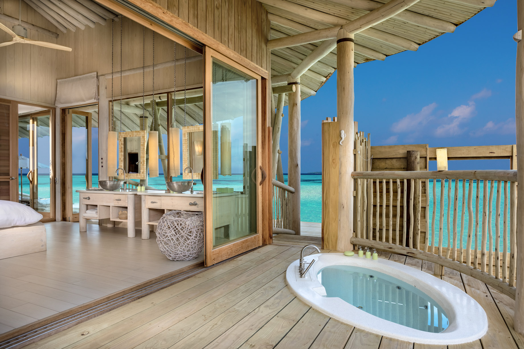 Soneva Jani Resort – Noonu Atoll, Medhufaru, Maldives – Chapter Two – 1 Bedroom Water Reserve Outdoor Tub