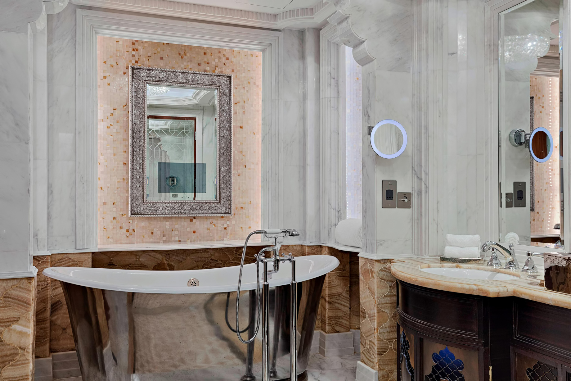 The St. Regis Abu Dhabi Hotel – Abu Dhabi, United Arab Emirates – Al Mushref Suite Bathroom
