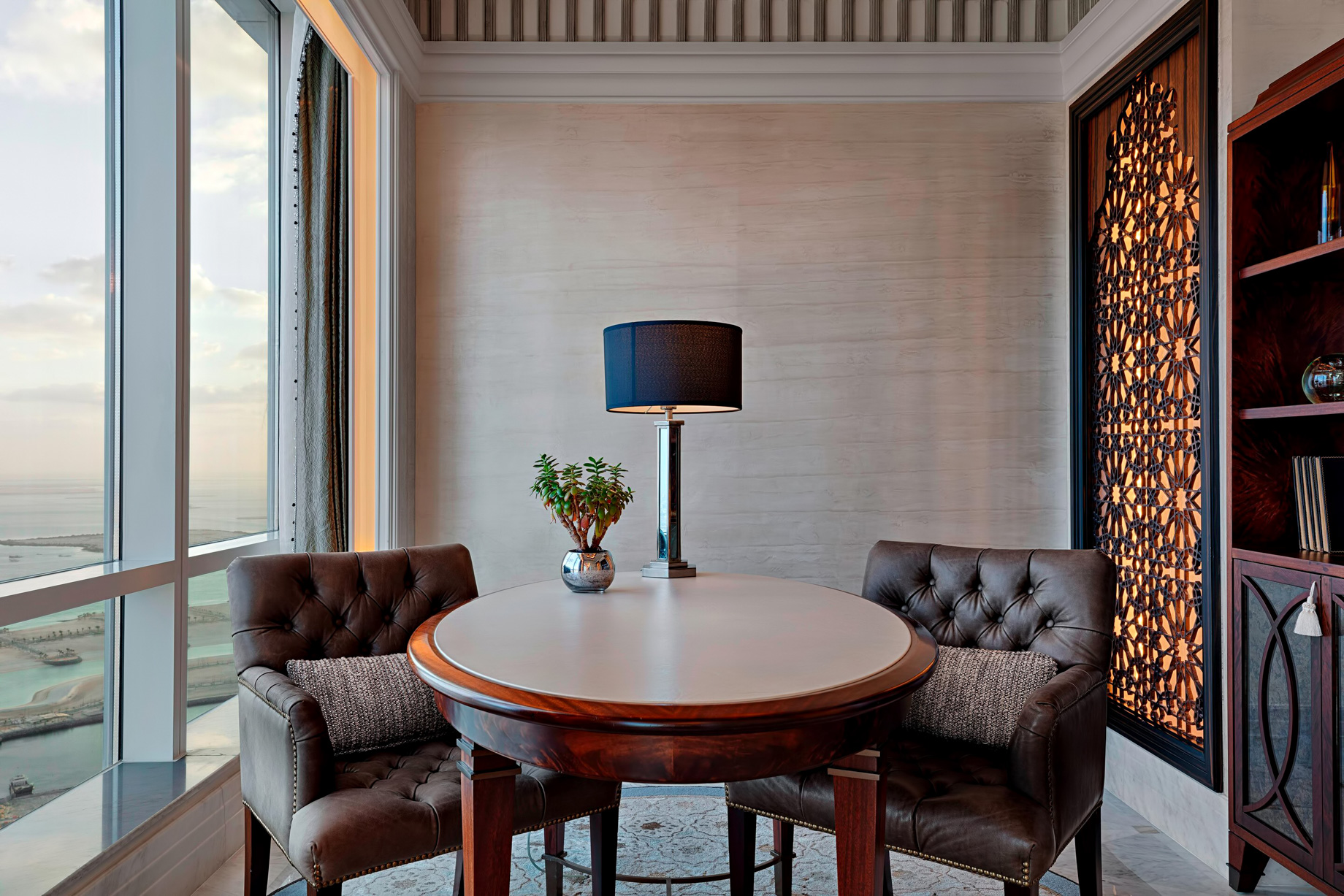 The St. Regis Abu Dhabi Hotel – Abu Dhabi, United Arab Emirates – Al Mushref Suite Living Room