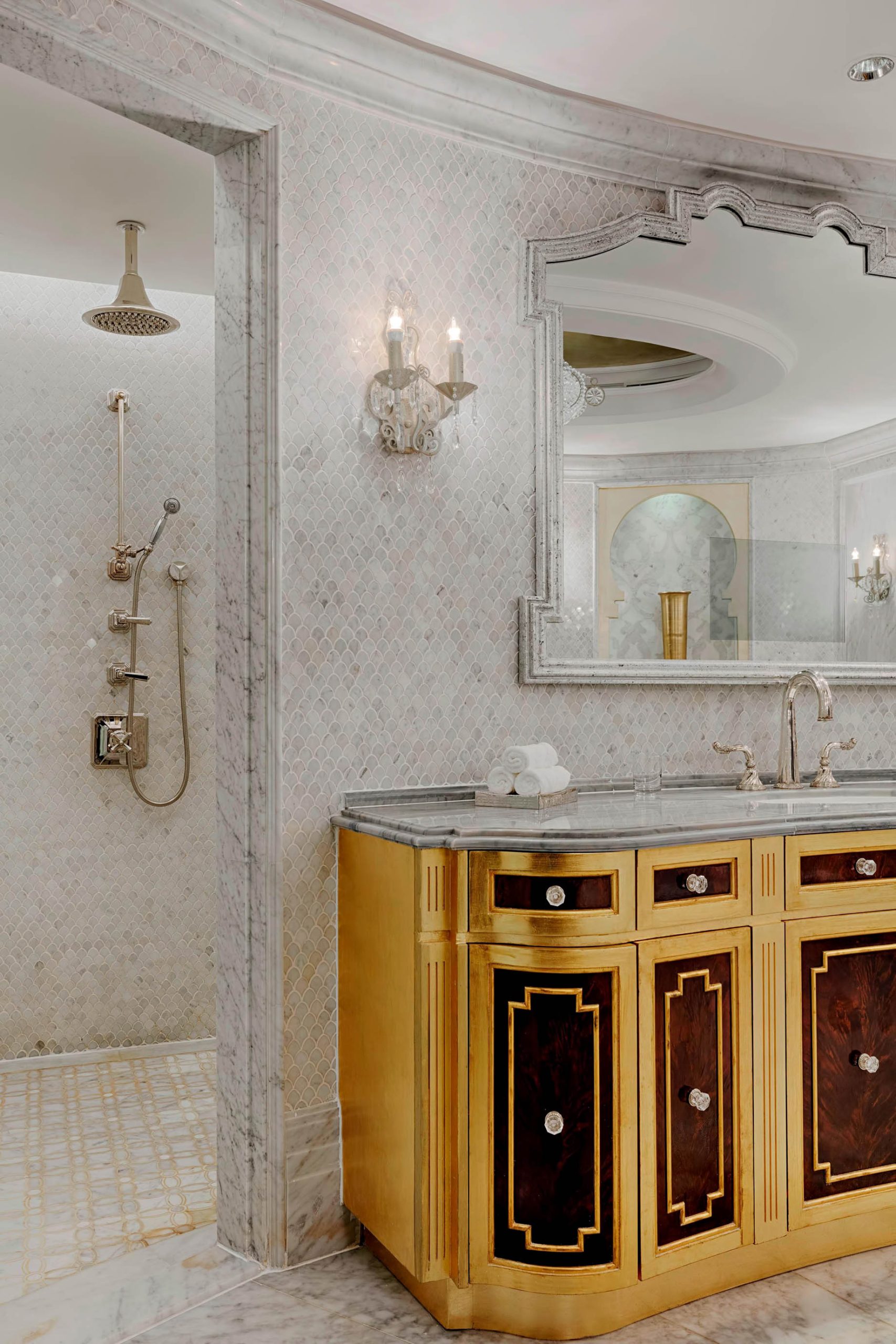 The St. Regis Abu Dhabi Hotel – Abu Dhabi, United Arab Emirates – Al Hosen Suite Bathroom